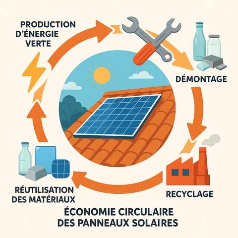 Recyclage des panneaux solaires